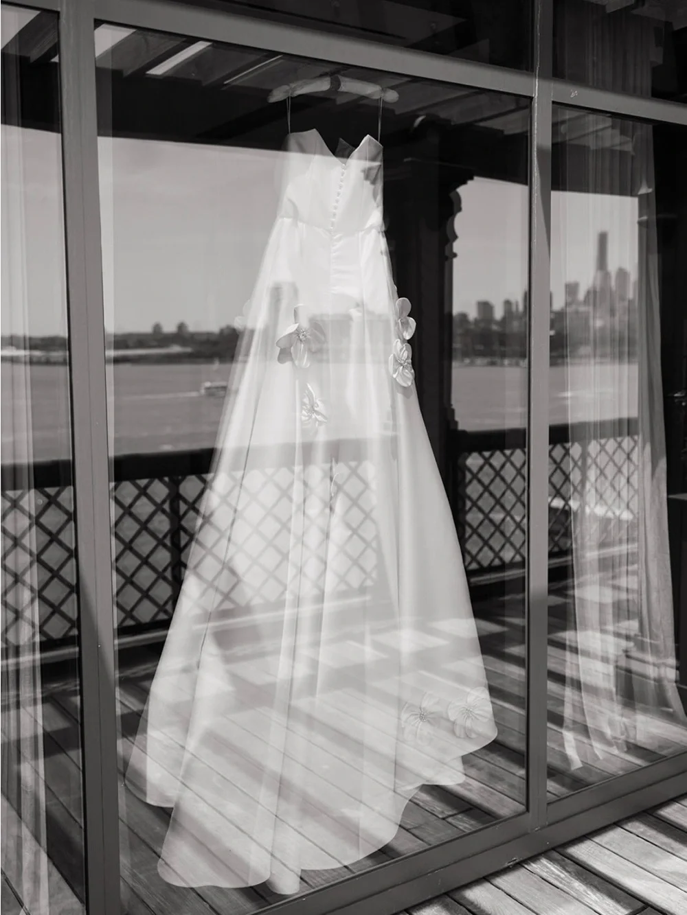 Reem Acra Custom Wedding Gown